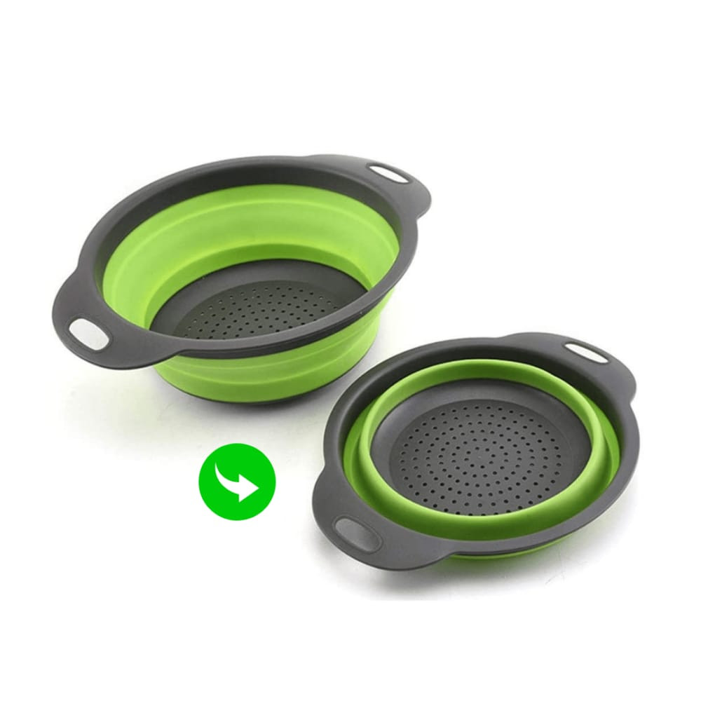 Miniatura 2 de Colador  escurridor en silicona plegable